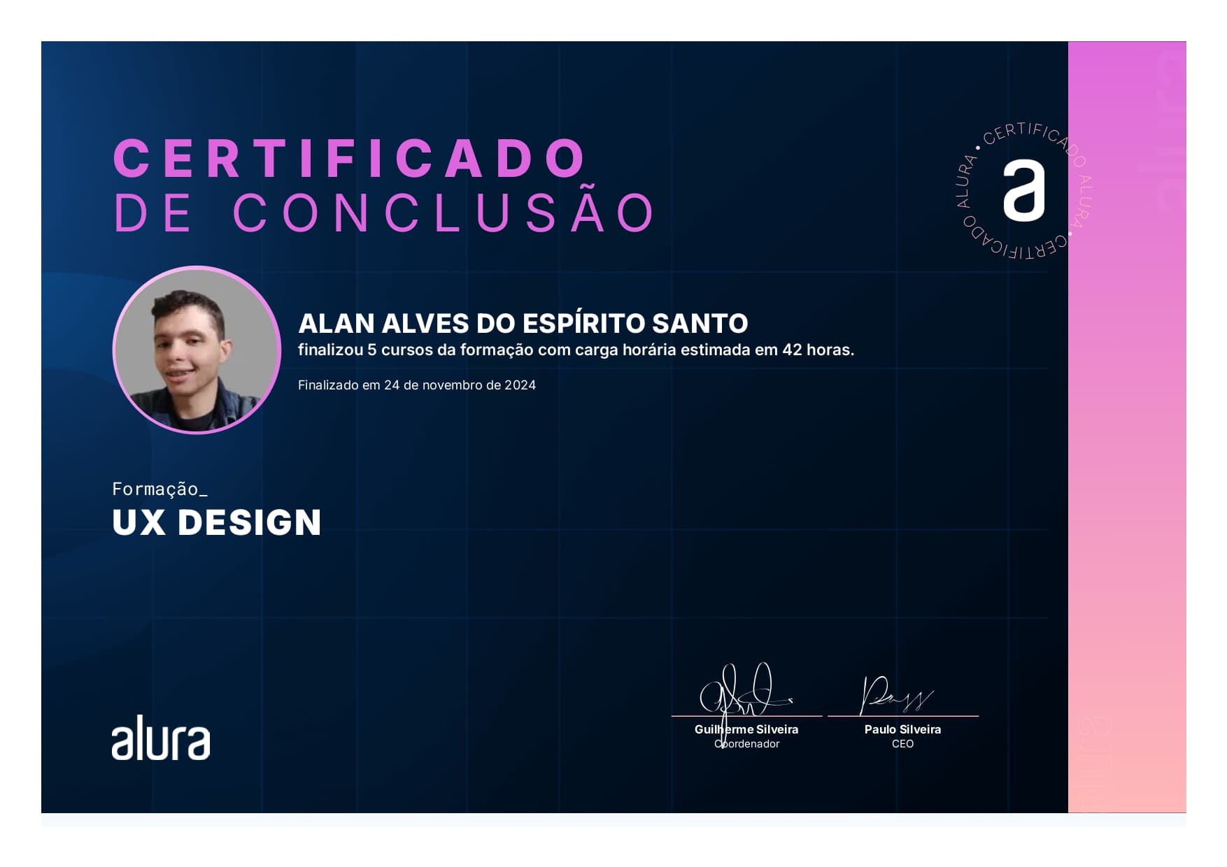 Formação: UX Design